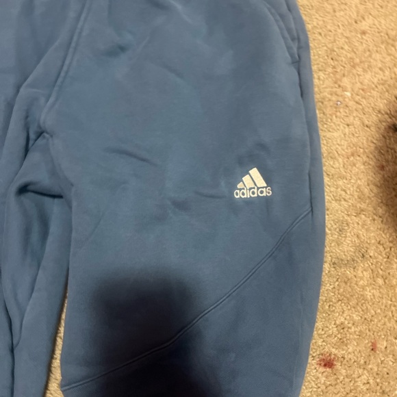 Blue Adidas Sweatpants - Picture 2 of 3